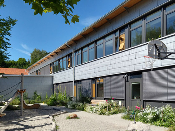 F�rderschule Innenhof