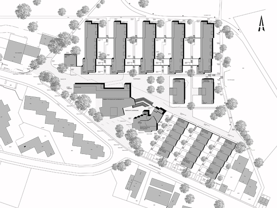Sonnenb�hl Ost - Lageplan